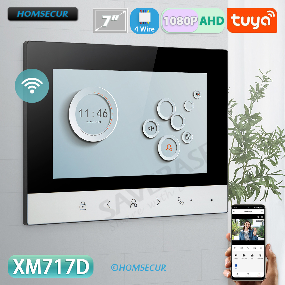 Home Improvement Hardware - Monitor Interno WIFI Tuya Smart con