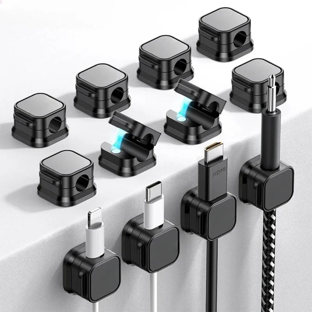Wall Anchor Plastic - Magnetico Forte ​ Clip per Cavi