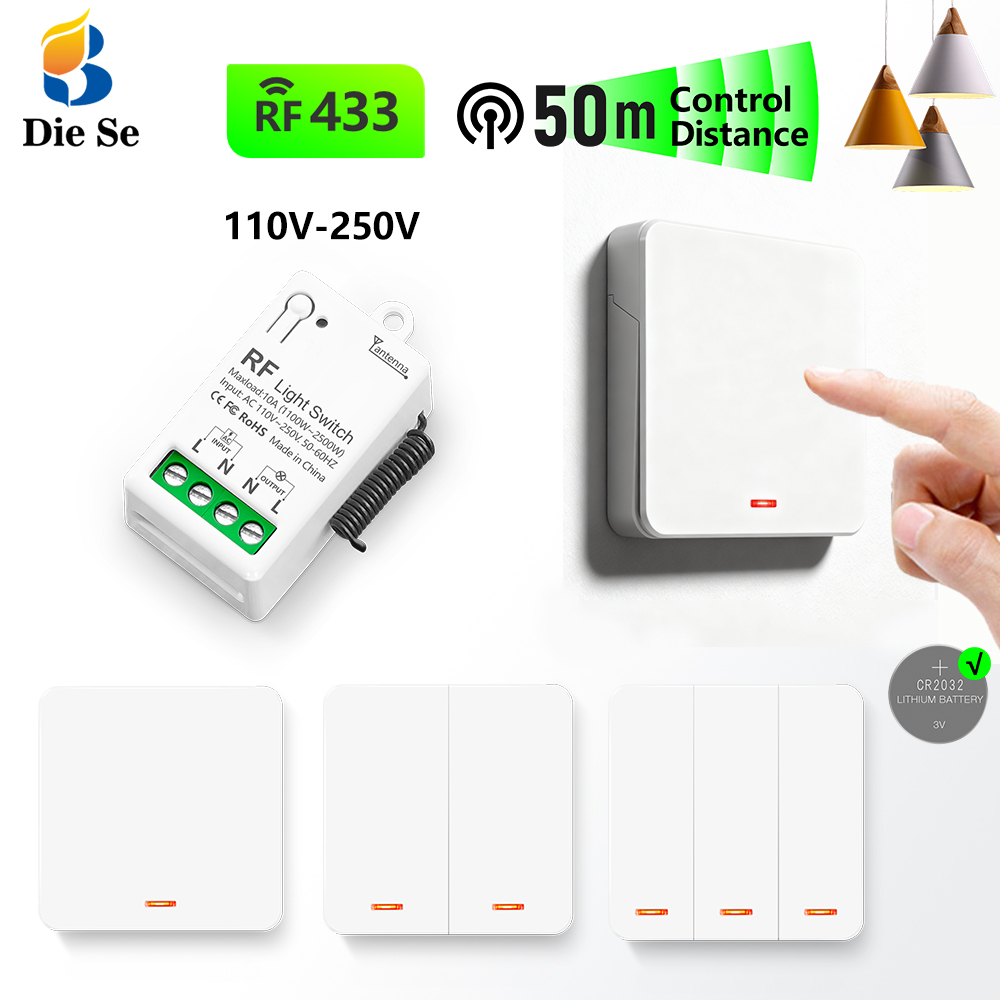 Home Improvement Expo - Interruttore della luce CA wireless 433