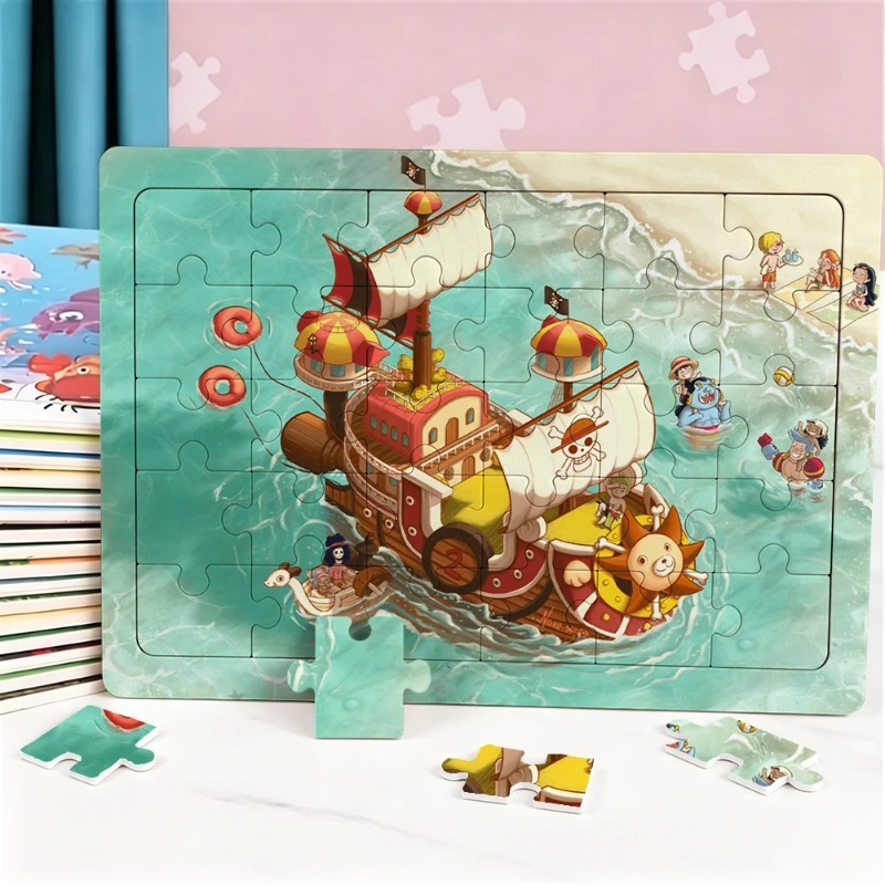 Home Improvement Game - Puzzle da 30 Pezzi One Piece,