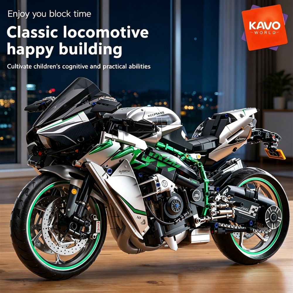 Home Improvement Expo - KAVOWORLD 1:5 Blocchi da Costruzione Moto