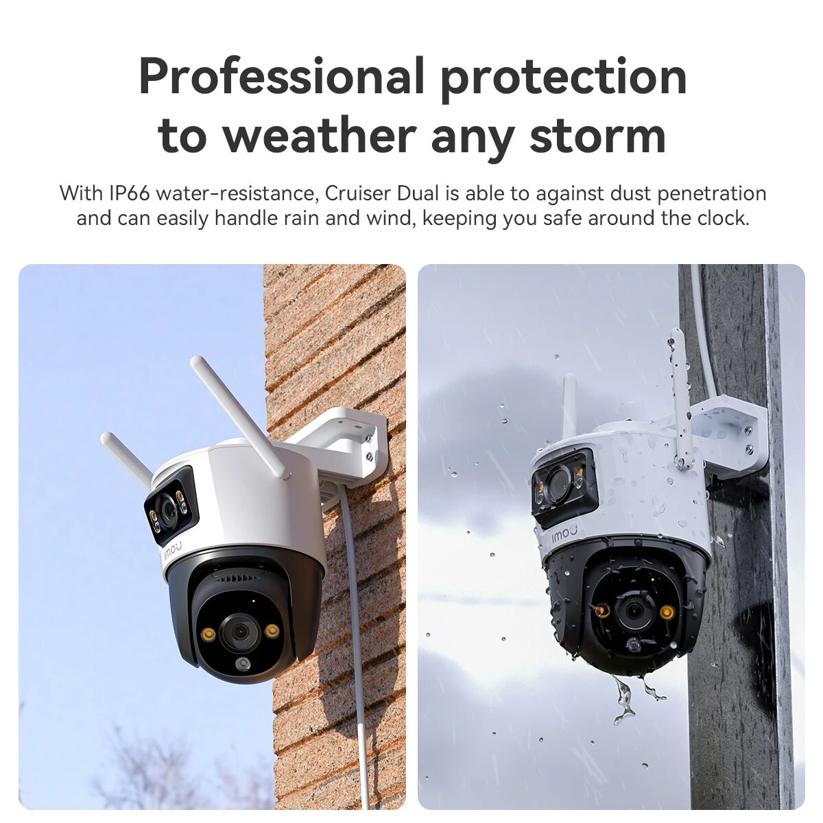 Home Improvement Hardware - Telecamera di sicurezza PT per esterni
