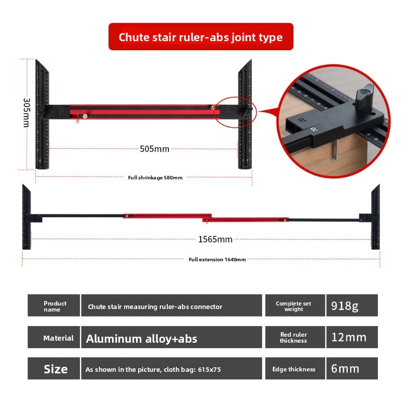 Righello per scale in lega di  - Home Improvement Tools recensione e prezzo