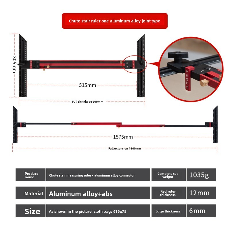Righello per scale in lega di  - Home Improvement Tools recensione e prezzo
