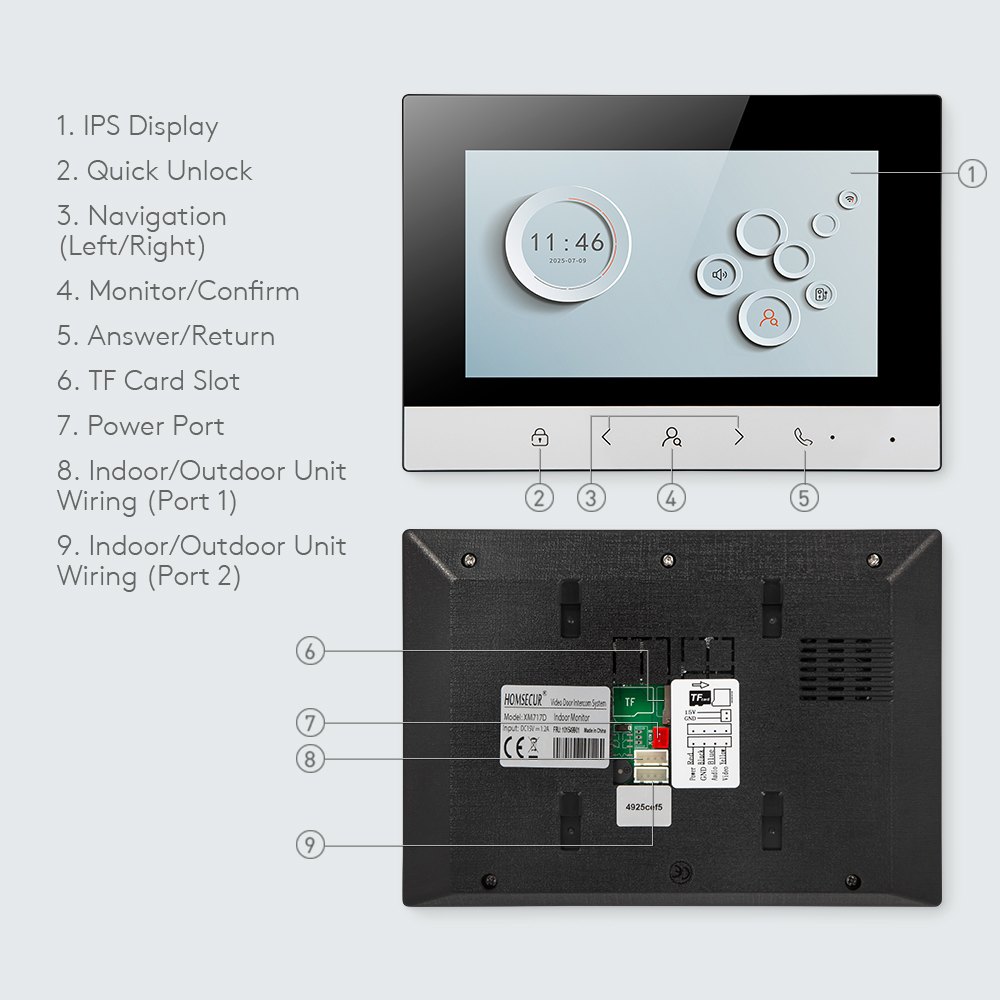Monitor Interno WIFI Tuya Smar - Home Improvement Hardware recensione e prezzo