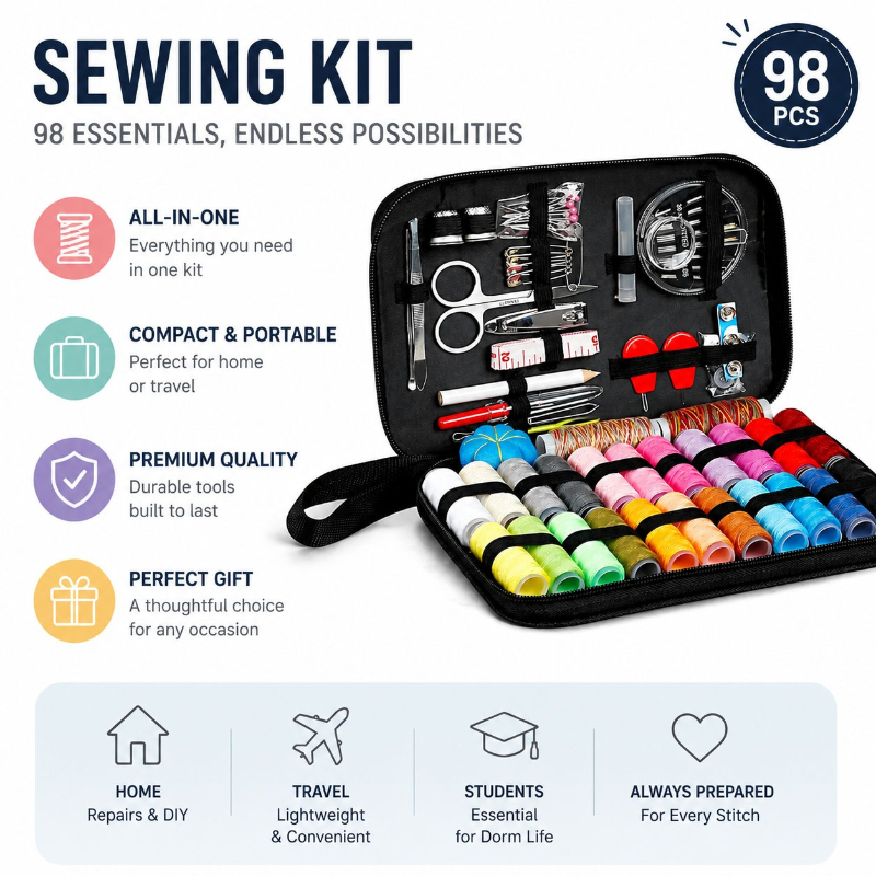 Set di Accessori per Cucito 68 - Home Improvement Tools recensione e prezzo