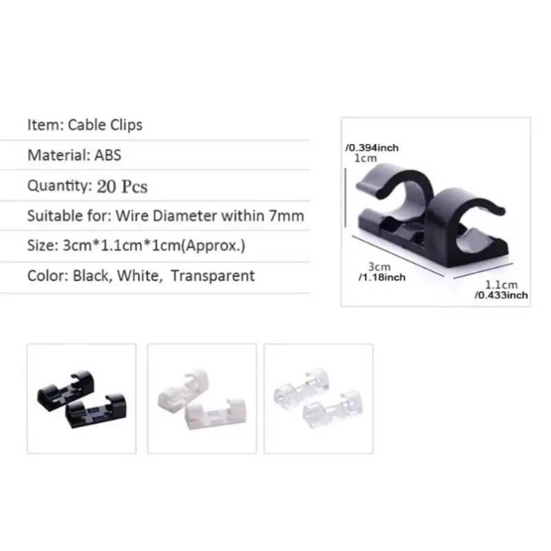Organizzatore Cavi Senza Forat - Wall Anchor Plastic recensione e prezzo