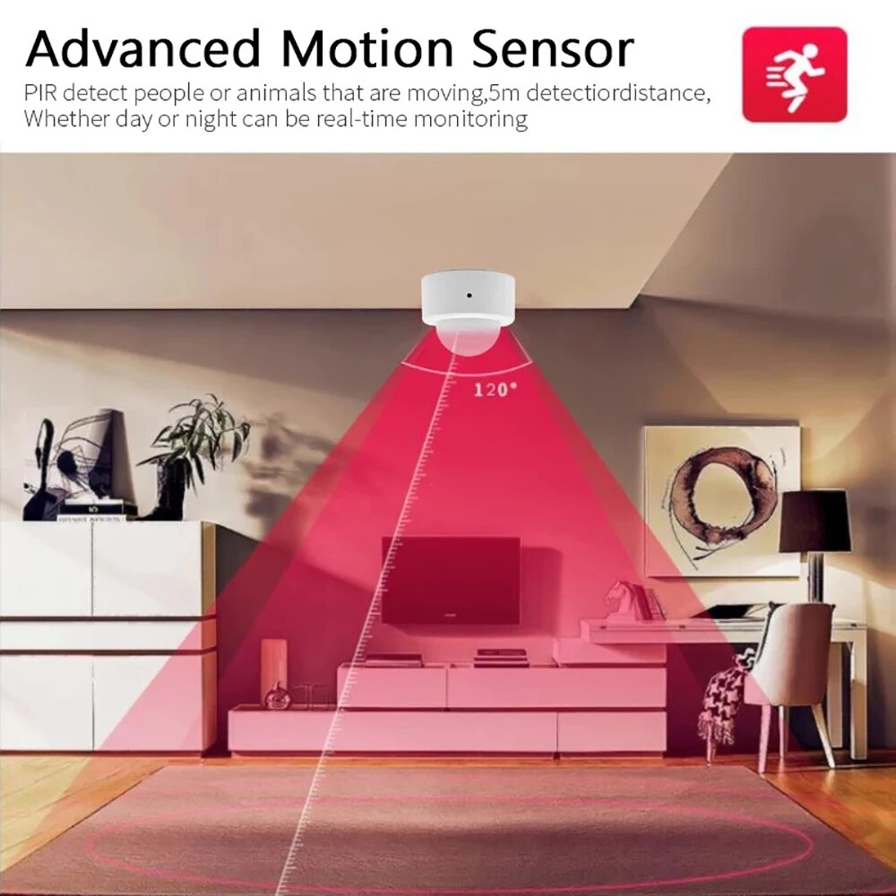 Zigbee Mini PIR Sensore di mov - Home Improvement Hardware recensione e prezzo