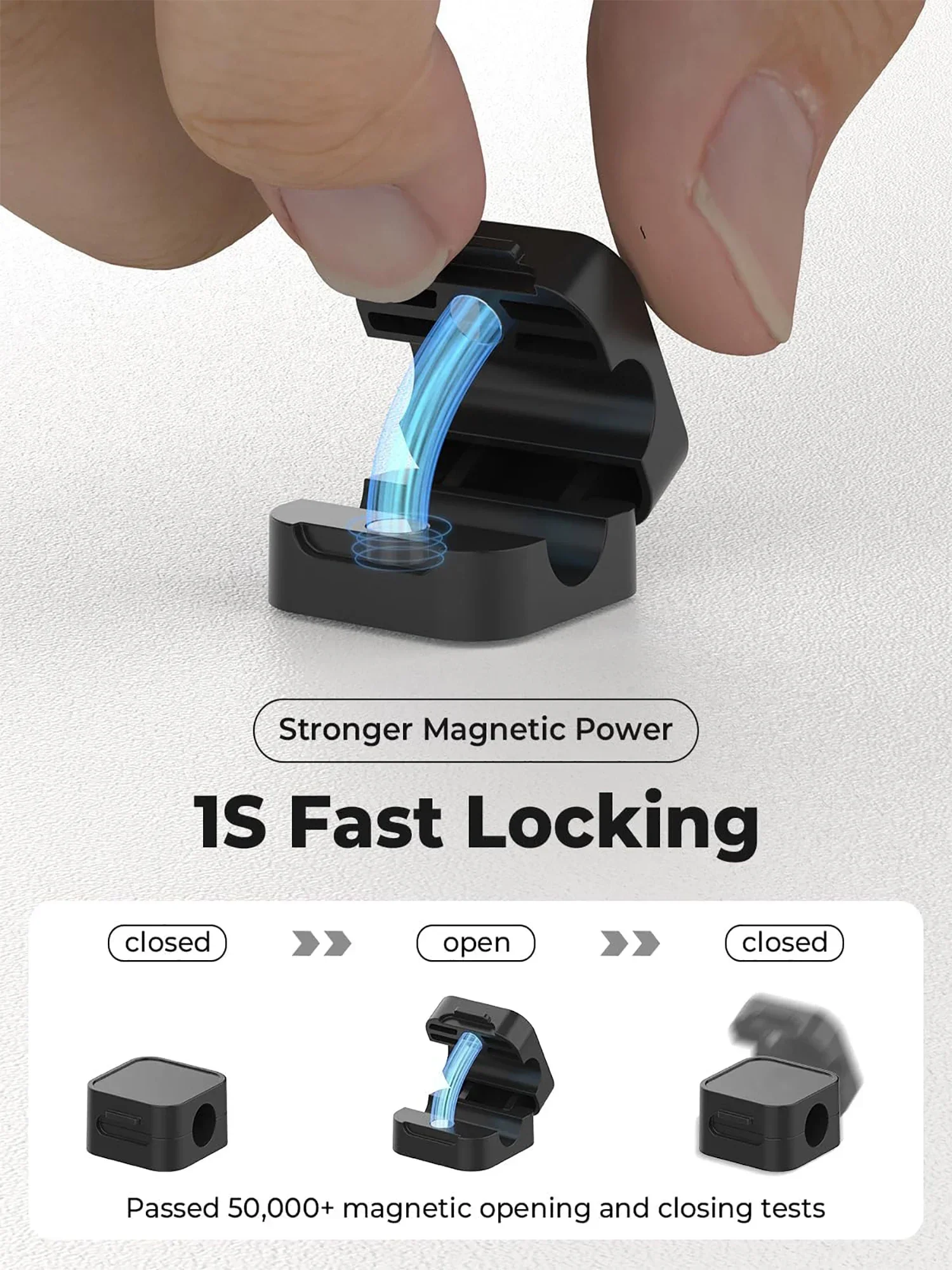 ​ Clip Magnetiche per Cavi, Su - Wall Anchor Plastic recensione e prezzo